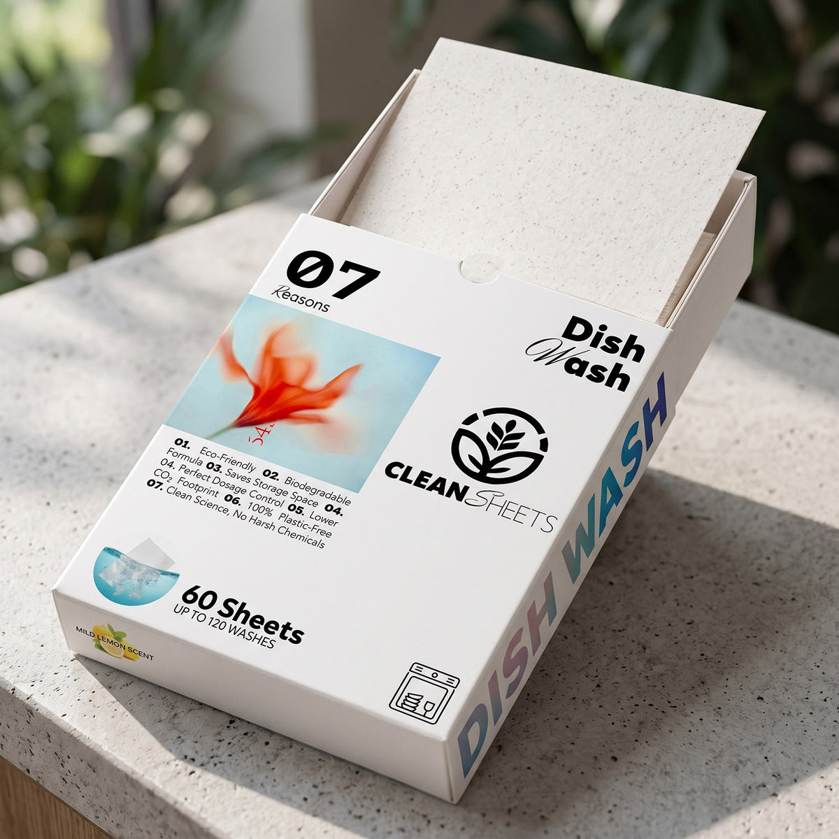 Dishwash detergent sheets - Clean Sheets